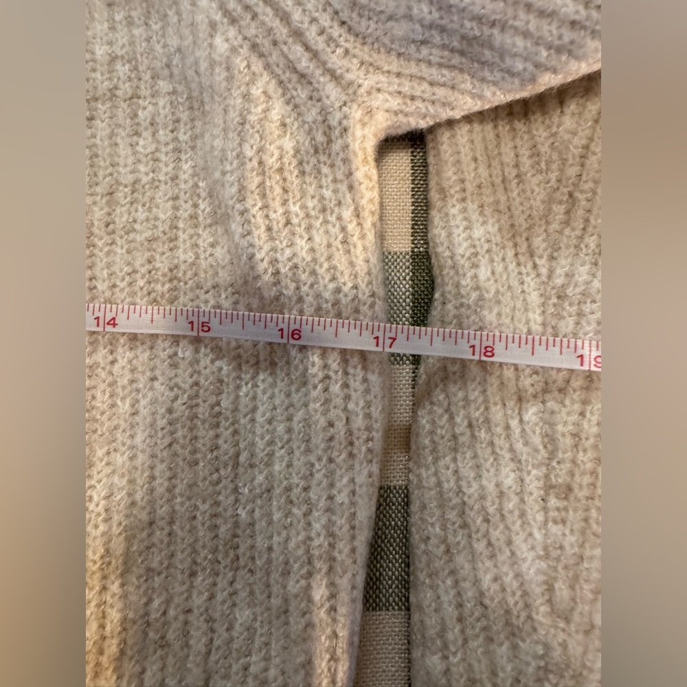 BP Beige Oatmeal Light Heather Ribbed - Picture 9 of 12